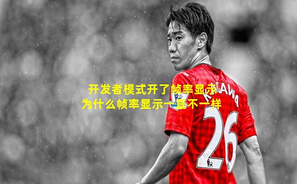 开发者模式开了帧率显示为什么帧率显示一直不一样