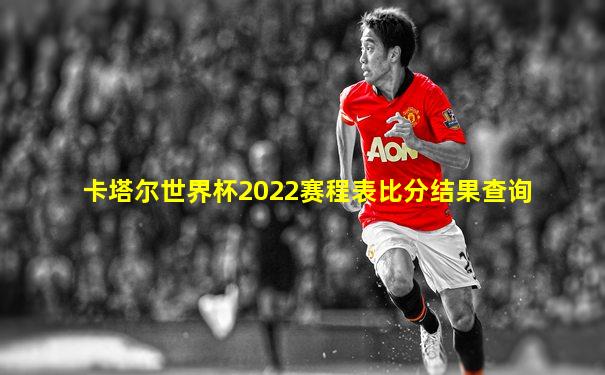 卡塔尔世界杯2022赛程表比分结果查询